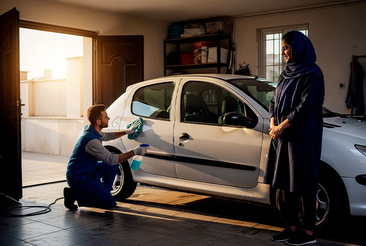 کارواش در منزل