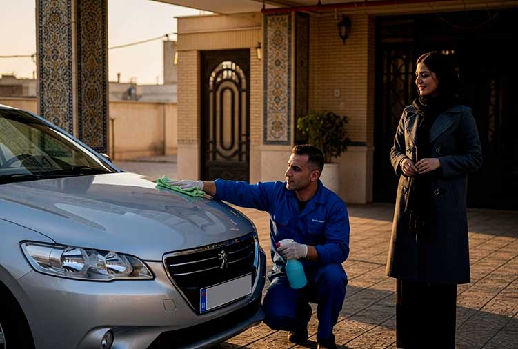 کارواش سیار تهران