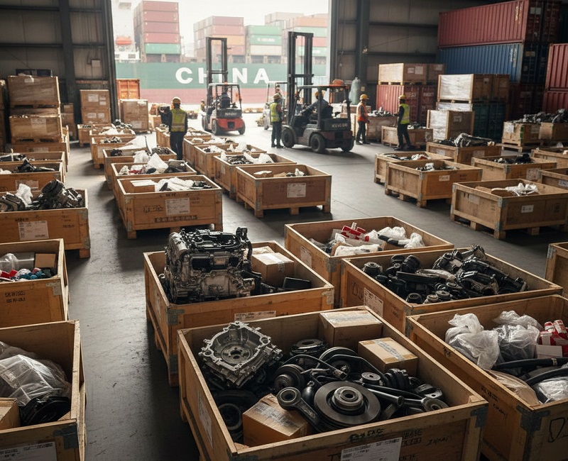 واردات لوازم یدکی از چین